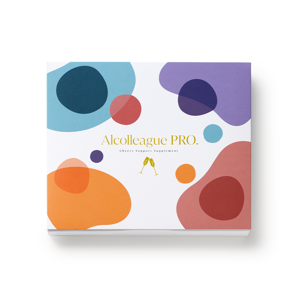 【２個セット】Alcolleague（アルコリーグ）乾杯応援サプリメント16箱入 乾杯応援サプリメント Alcolleague PRO.（アルコリーグプロ